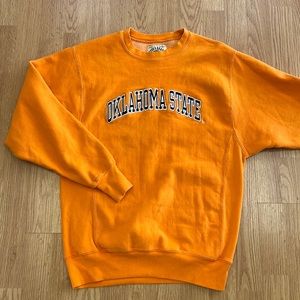 Vintage Oklahoma State Embroidery Sweater Steve & Barry’s Sz S